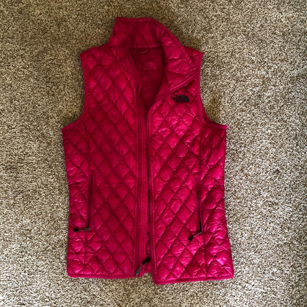Northface Pink Thermoball Vest